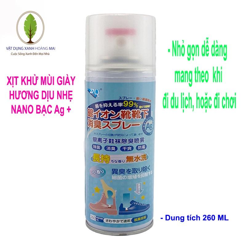 Xịt Khử GIày Mùi Mồ Hôi Chân Mùi Tủ Giày Hương Dịu Nhẹ