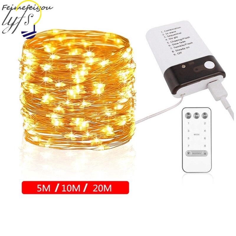 Dải dây đèn led 5/10/2 mét dùng gắn trang trí