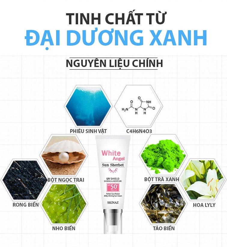 Kem Chống Nắng Skinaz Hàn Quốc SPF 50 +