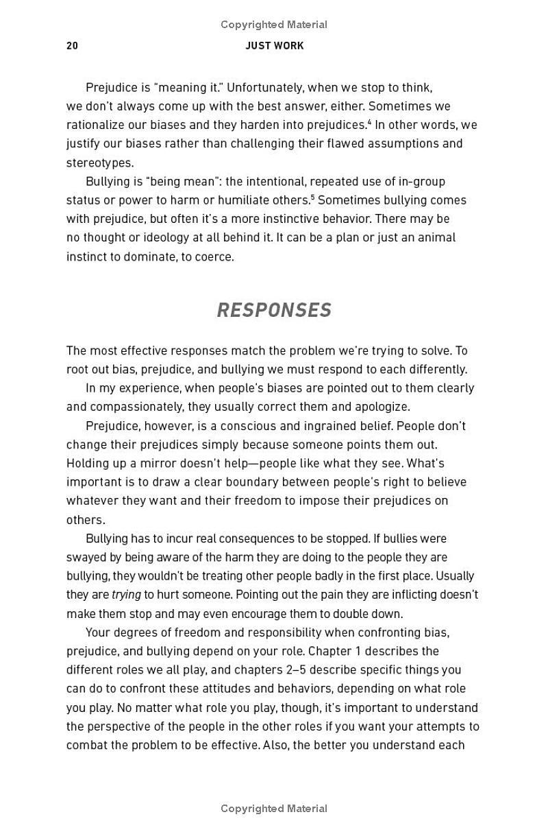 Sách ngoại văn: Just Work