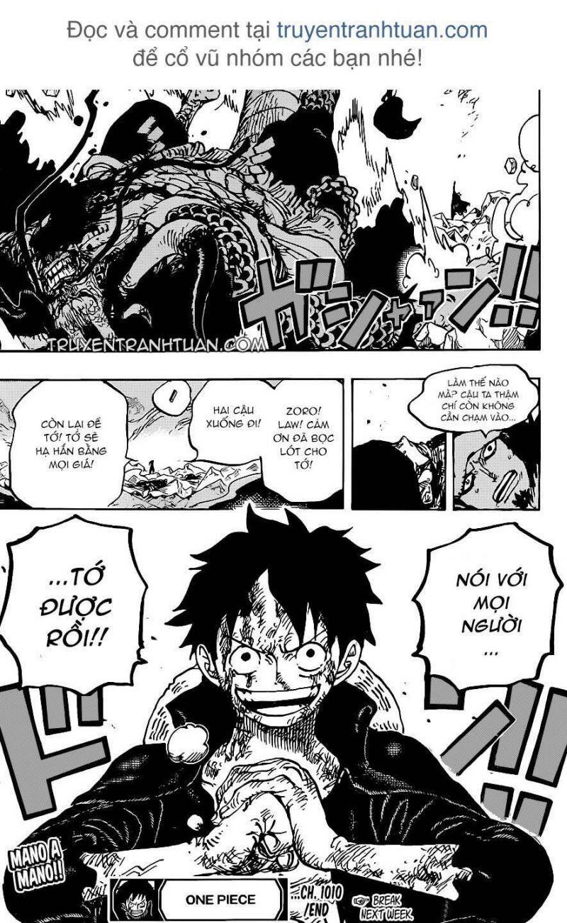 đảo hải tặc - one piece chapter 1010 16