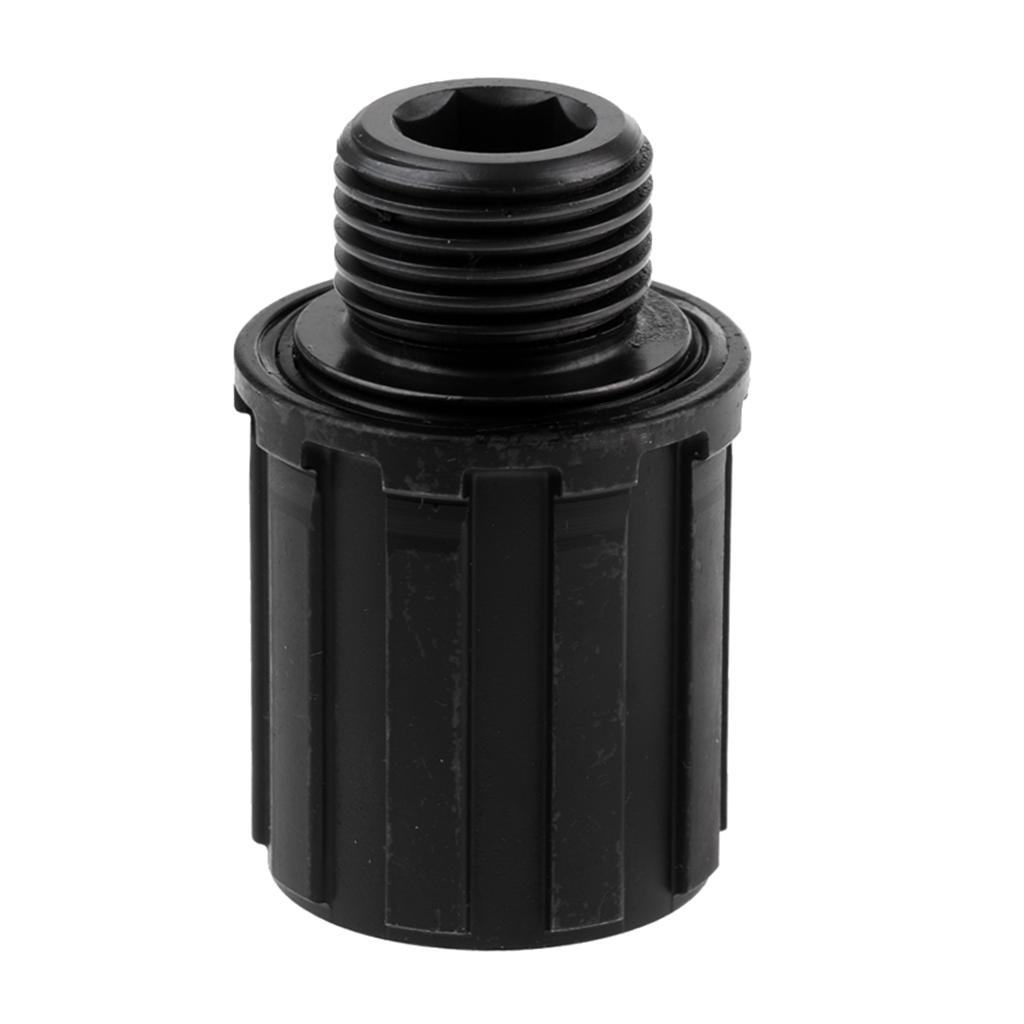 MTB Wheels Bike Freehub Cassette Body 6 Pawls for 8 9 10 11 Speed,Black