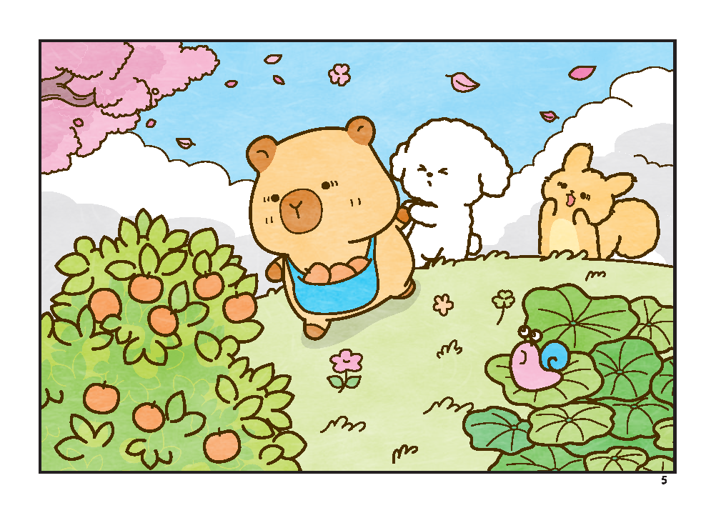 Sách Tô Màu - Nhật Ký Của Capybara