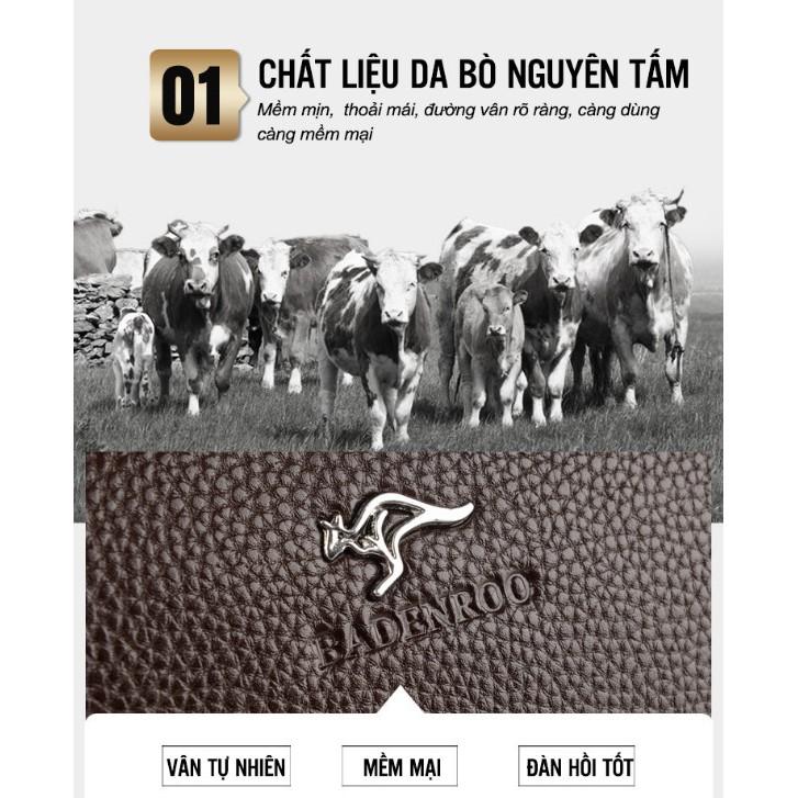 Bóp tiền ngang nam BADENROO️ cao cấp