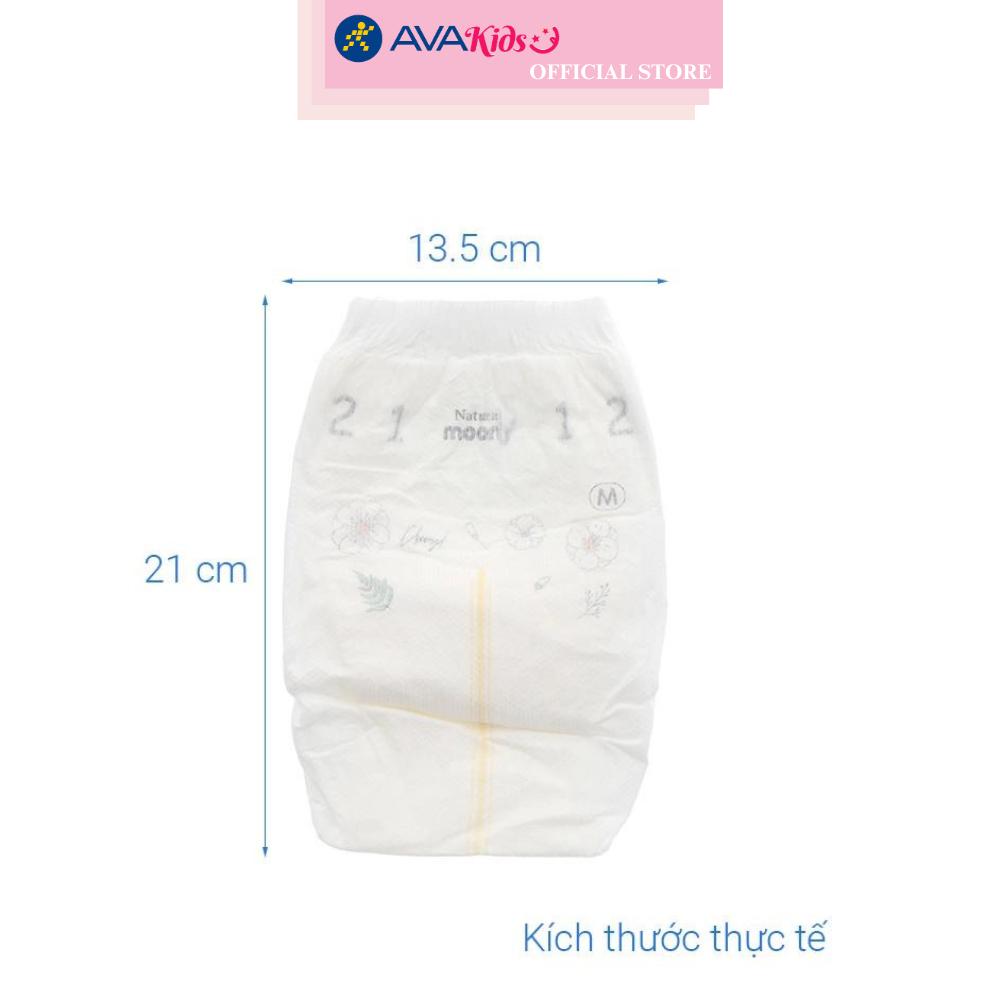 Tã dán Moony Natural size M 46 miếng (6 - 11 kg)