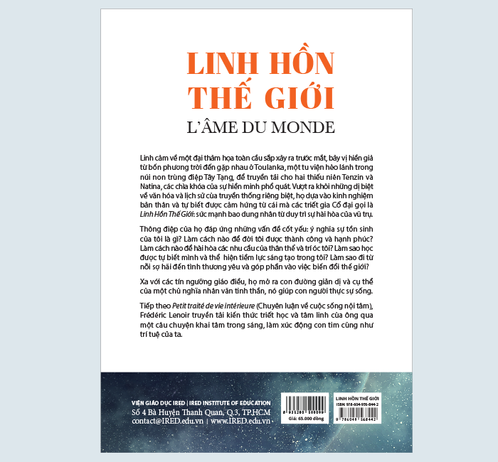 LINH HỒN THẾ GIỚI (L'ÂME DU MONDE) - Frédéric Lenoir - Võ Thị Xuân Sương dịch - (bìa mềm)