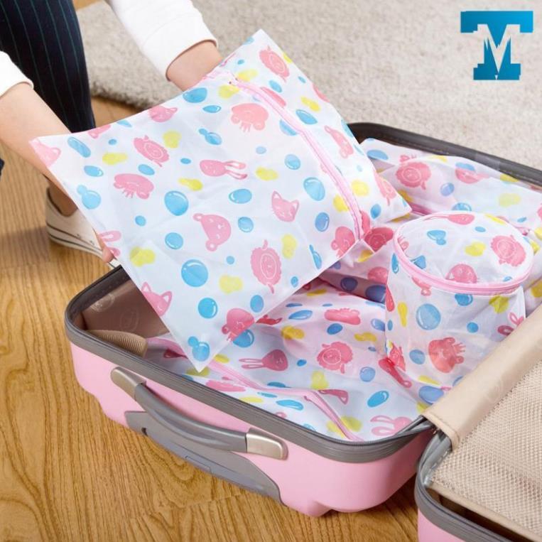 Set 5 túi giặt quần áo đủ size