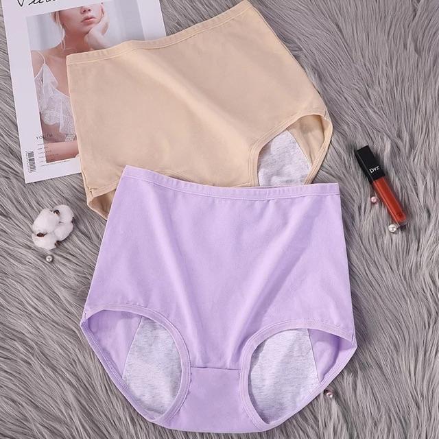 Quần lót cotton bigsize cạp cao 3313