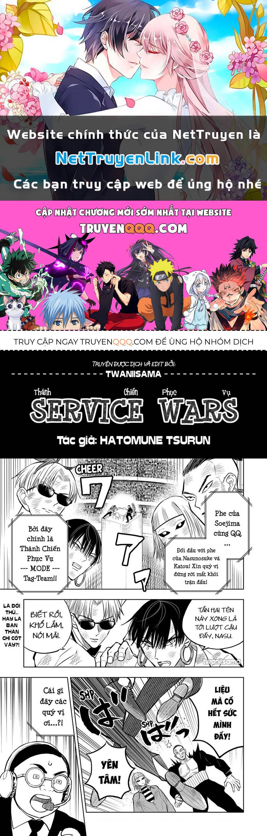 service wars - thánh chiến phục vụ chapter 27 1