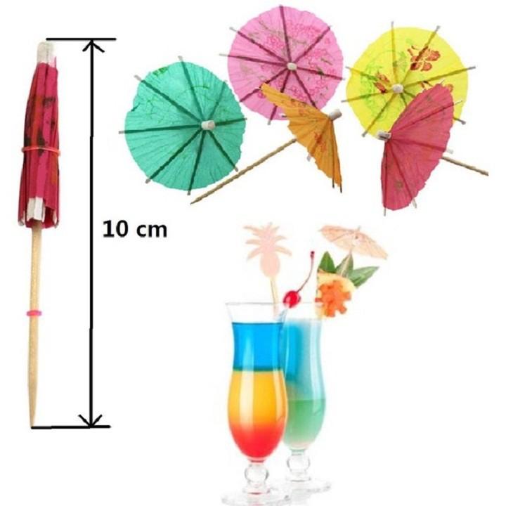 COMBO 100 Ô DÙ GIẤY TRANG TRÍ COCKTAIL SÀNH ĐIỆU