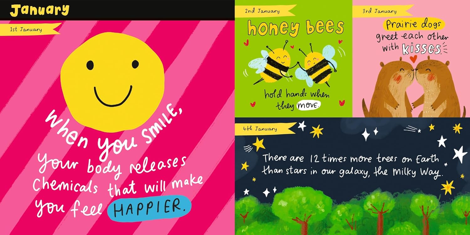 Sách thiếu nhi tiếng Anh - Happy Days: 365 Facts To Brighten Every Day Of The Year