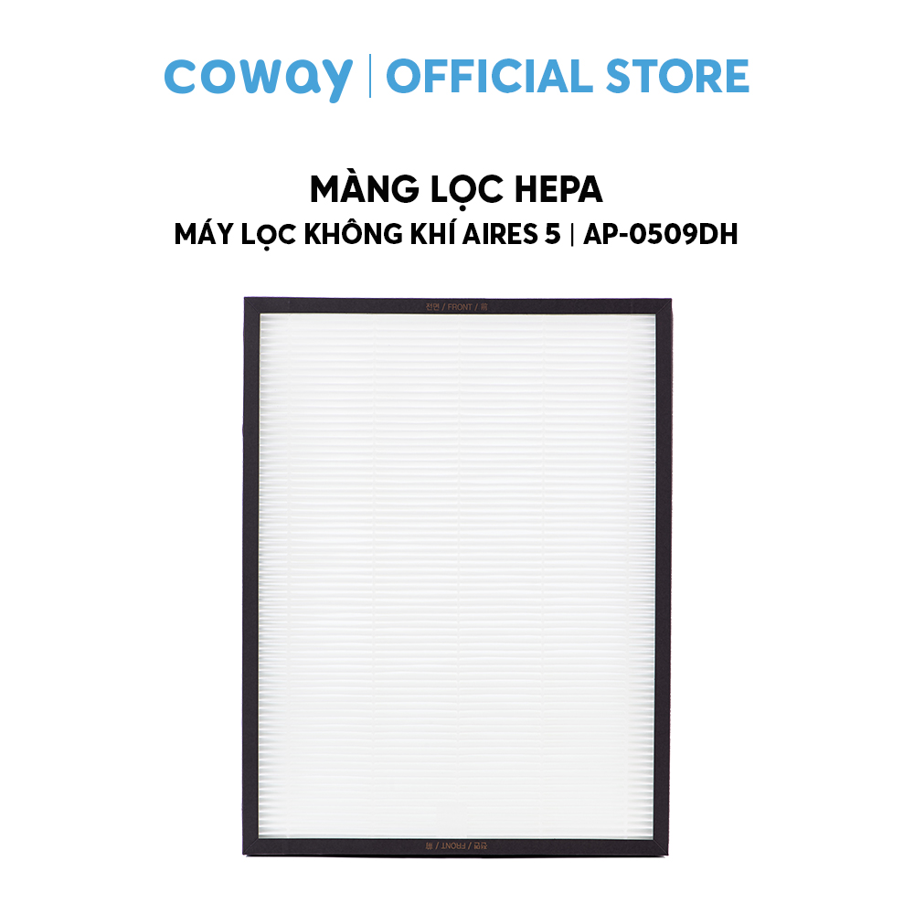 Màng lọc HEPA cho máy lọc không khí Coway Aires AP-0509DH - Hàng chính hãng
