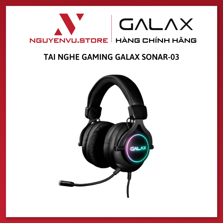 Tai nghe Gaming Galax Sonar-03 RGB - Hàng chính hãng