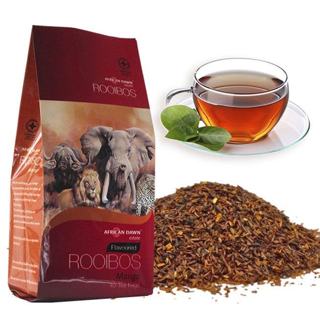 Hồng Trà Rooibos Nam Phi - Hương Xoài