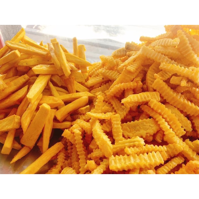 Bột Chiên Khoai Không Cần Ủ Gói 1KG  Bột Giòn Lâu Thơm Lừng  Màu Đẹp