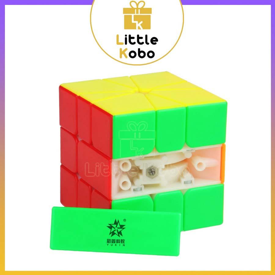 Rubik YuXin Square-1 M Nam Châm Little YuXin Magic Rubic Biến Thể SQ1 Stickerless