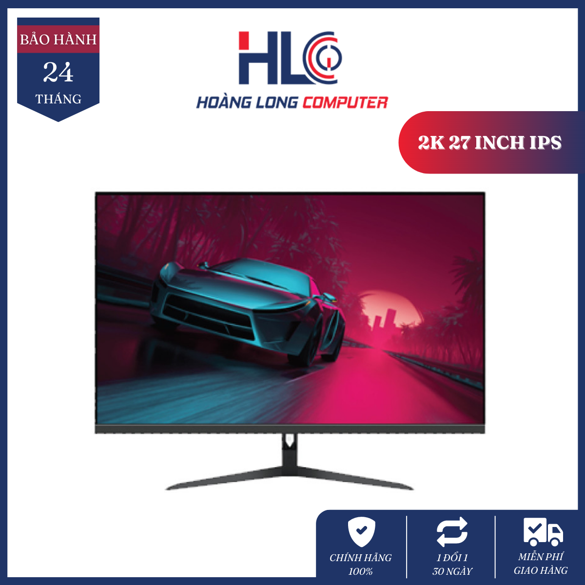 Màn Hình Máy Tính Tomko T2721F 27 Inch 2K IPS (2560*1440) - Hàng Chính Hãng Tomko