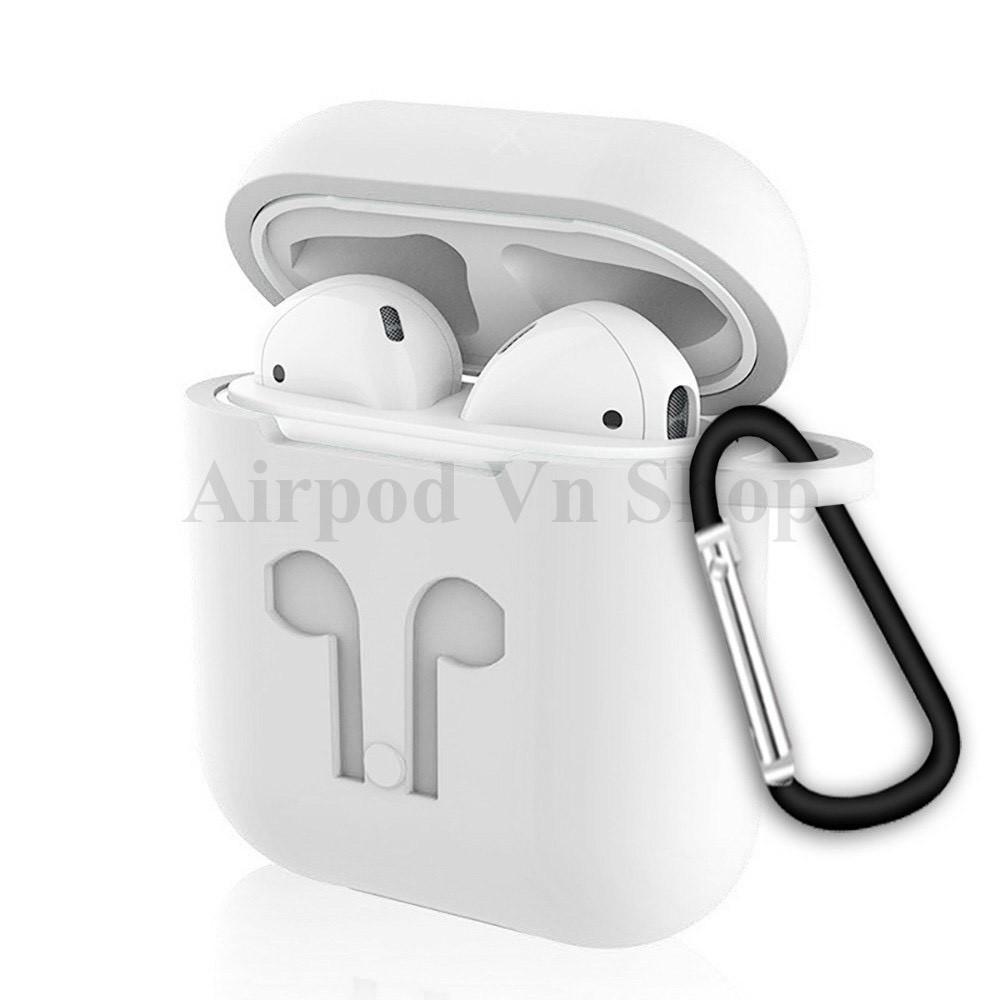 Bao Case Ốp dành cho airpod 1 và 2, tai nghe bluetooth i11,i12, i100, i200, i9s... silicon trơn tặng 4 món