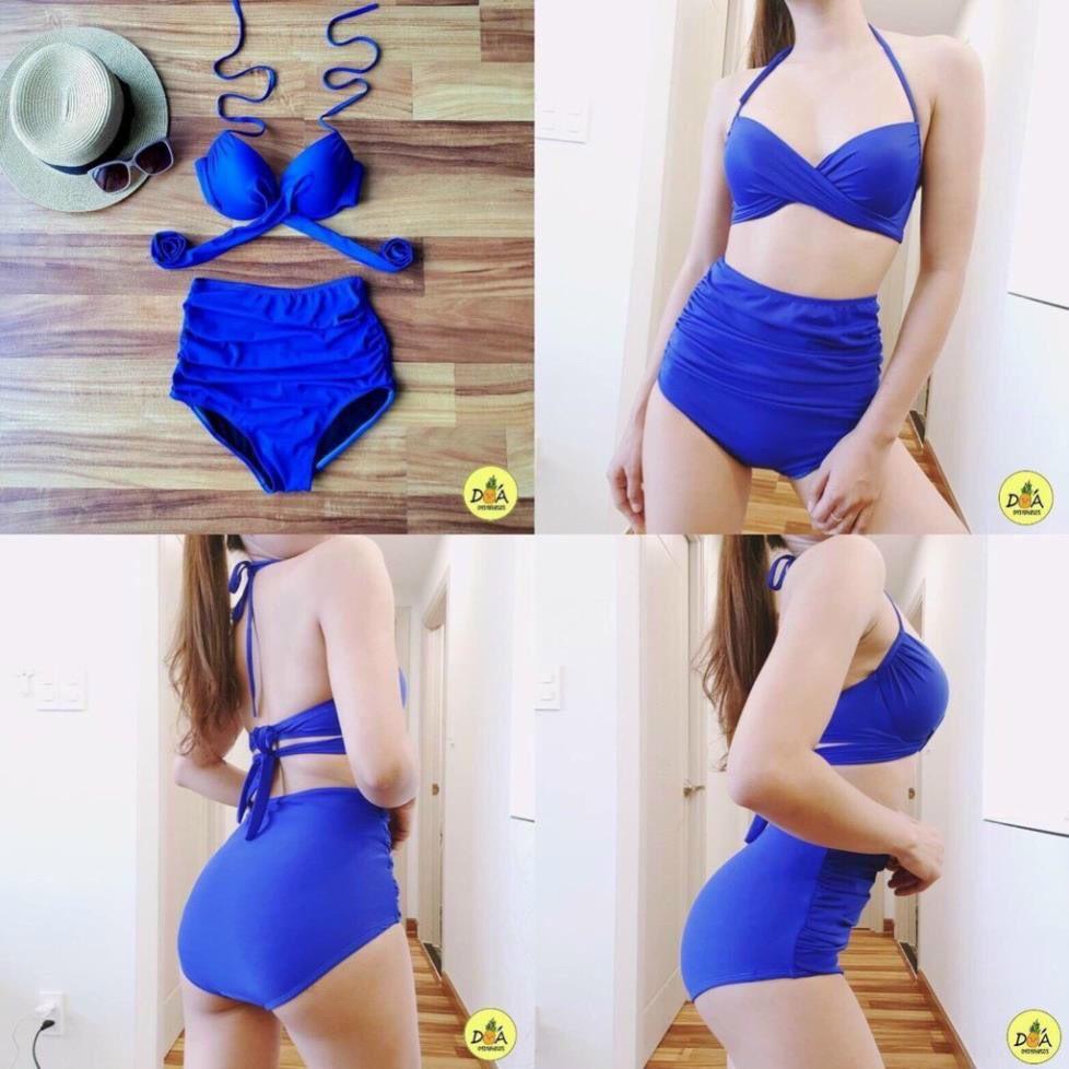 Bikini 2 Mảnh Cạp Cao Che Khuyết Điểm