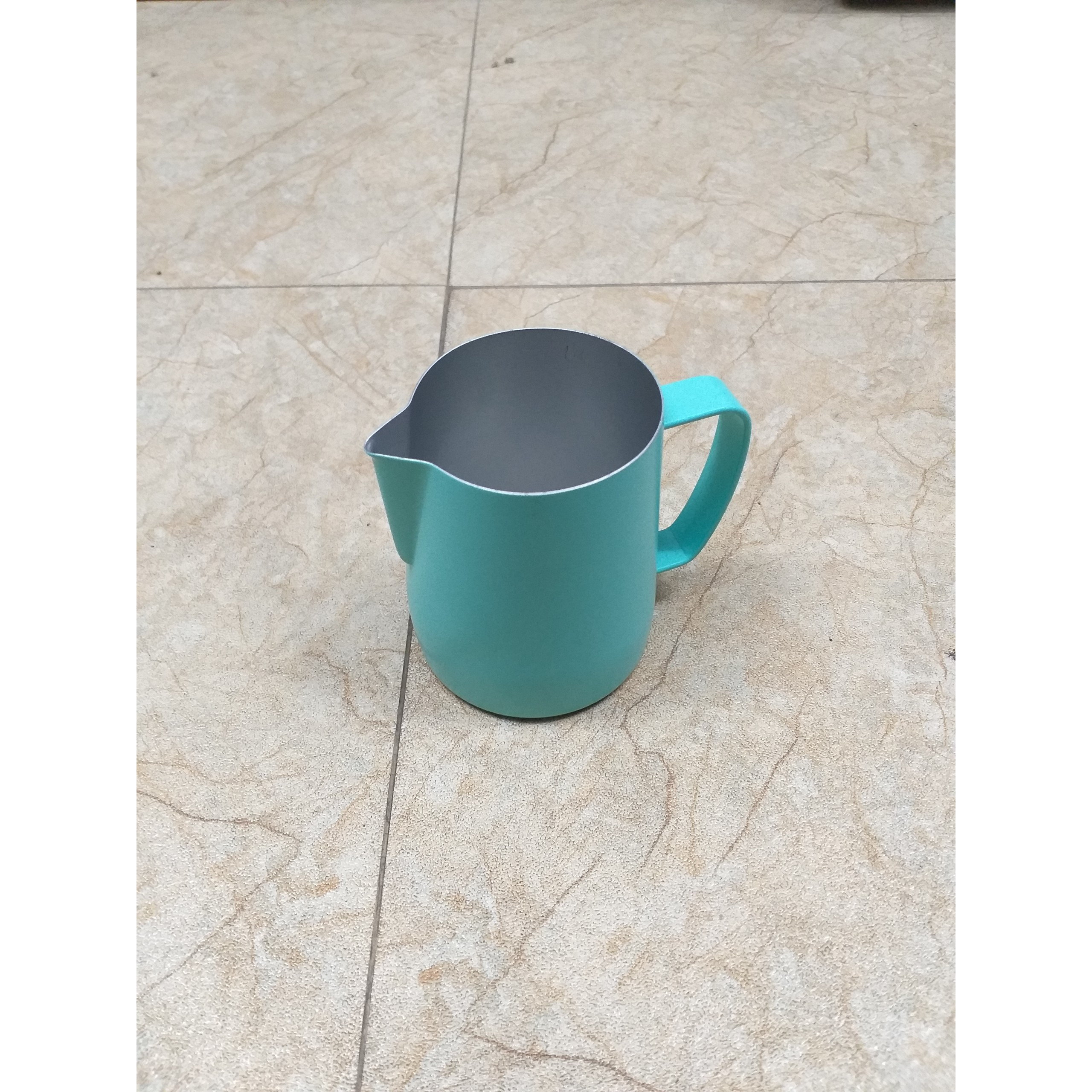 Ca đánh sữa inox màu 350ml