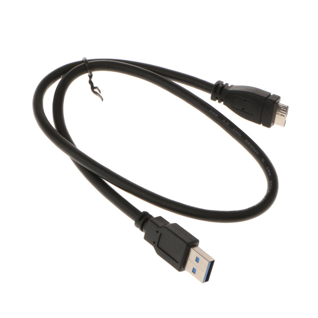 USB 3.0 SATA Hard Drive Adapter Cable for 2.5/3.5" SSD & HDD w/Power Cable