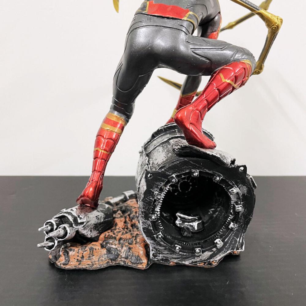 Mô Hình Người Nhện Spider Man Avengers MAVEL trạng thái chiến đấu cực chất . Cao 20cm . Figure Avengers