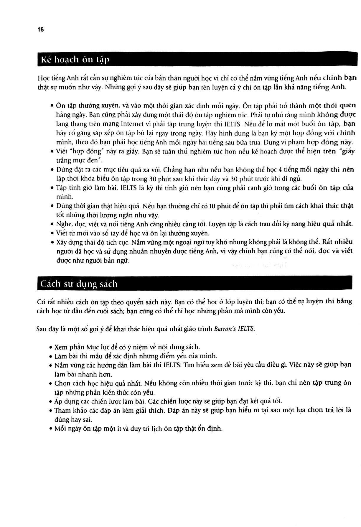 Barron's IELTS International English - Không CD