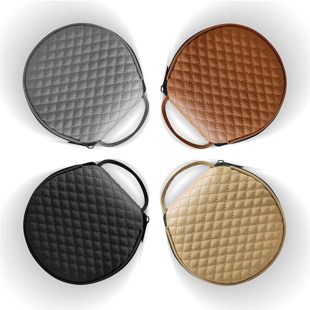 Vỏ CD di động, 20 công suất CD CD CD trong DVD DVD Túi lưu trữ DVD Túi xách DVD Túi DVD Túi DVD với khóa kéo cho Bàn nhà, màu đen