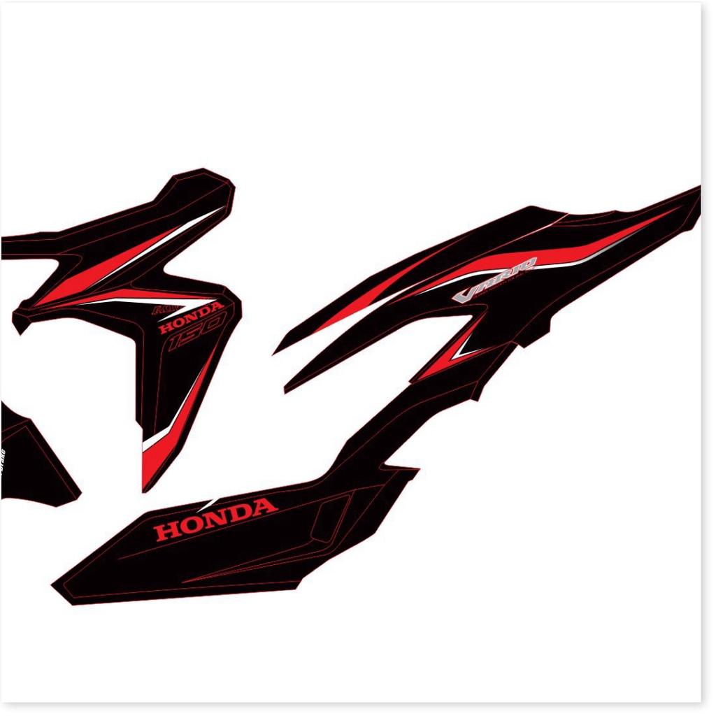 Tem rời dành cho vario 150 mẫu zin đỏ đen