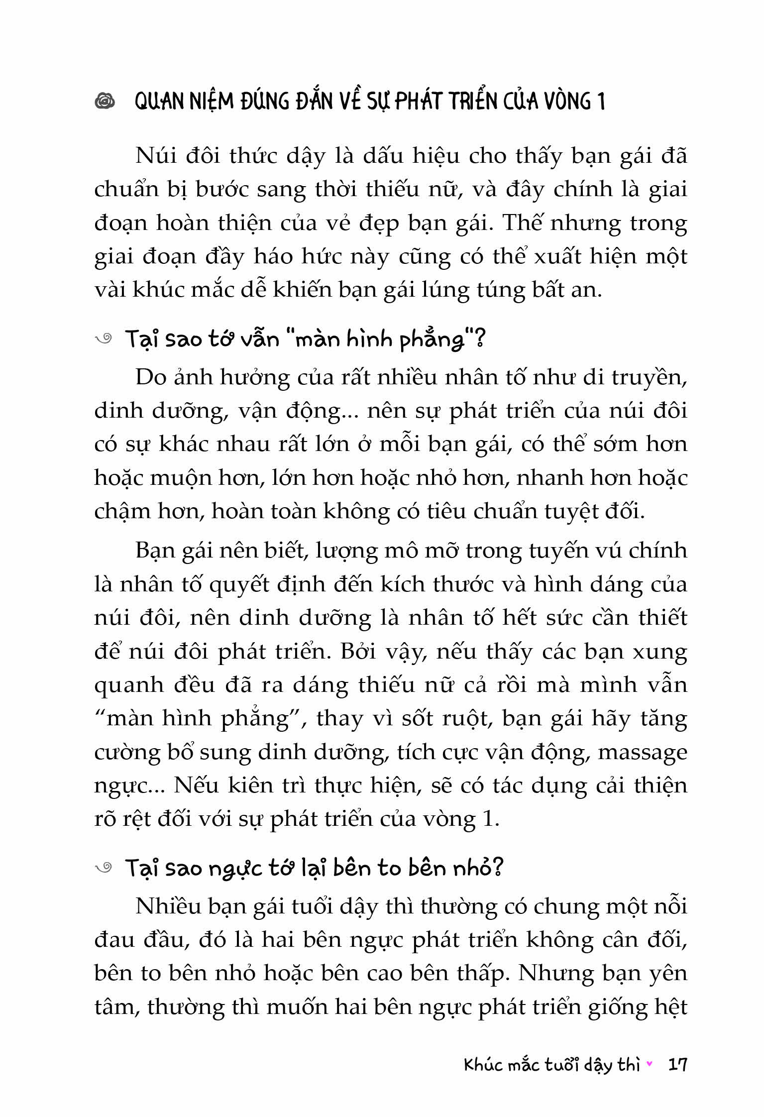 Khúc mắc tuổi dậy thì - Tủ sách Giáo dục Giới tính tập 1