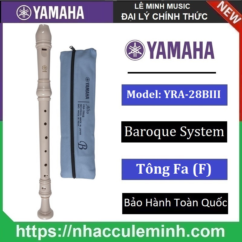 Sáo Recorder Yamaha Alto YRA-28BIII