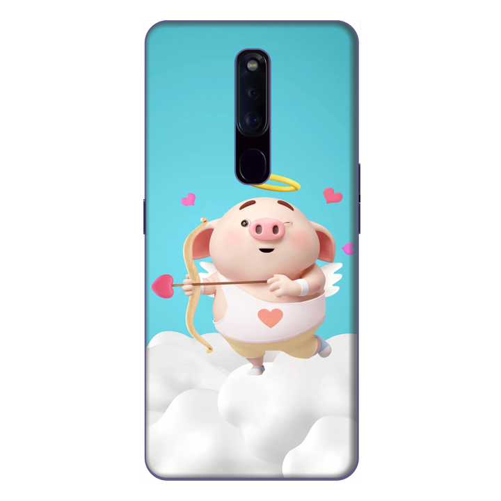 Hình ảnh Ốp lưng điện thoại Oppo F11 Pro hình Heo Con Thần Tình Yêu - Hàng chính hãng