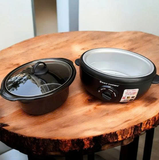 [KoSuyTu] Nồi Nấu Chậm 3.5L ĐẠT TƯỜNG Đa Năng, Dung Tích Lớn - Nấu Cháo, Hầm, Kho... Dinh Dưỡng Hoàn Hảo