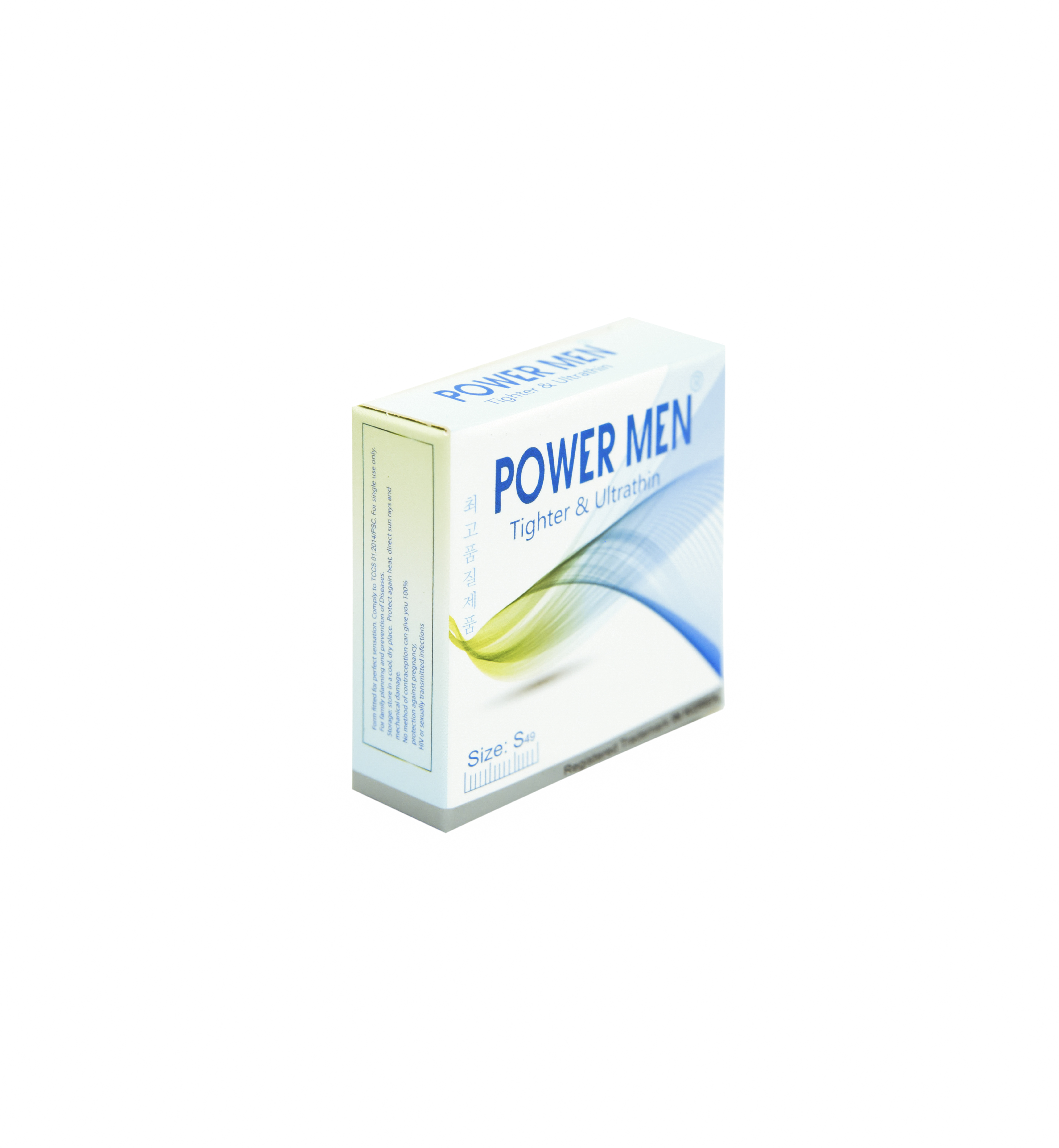Bao cao su Power Men size nhỏ 49mm - Combo 48 hộp 3 chiếc bcs Powermen siêu mỏng ôm sát cho gia đình Chính hãng 100% - che tên khi giao hàng