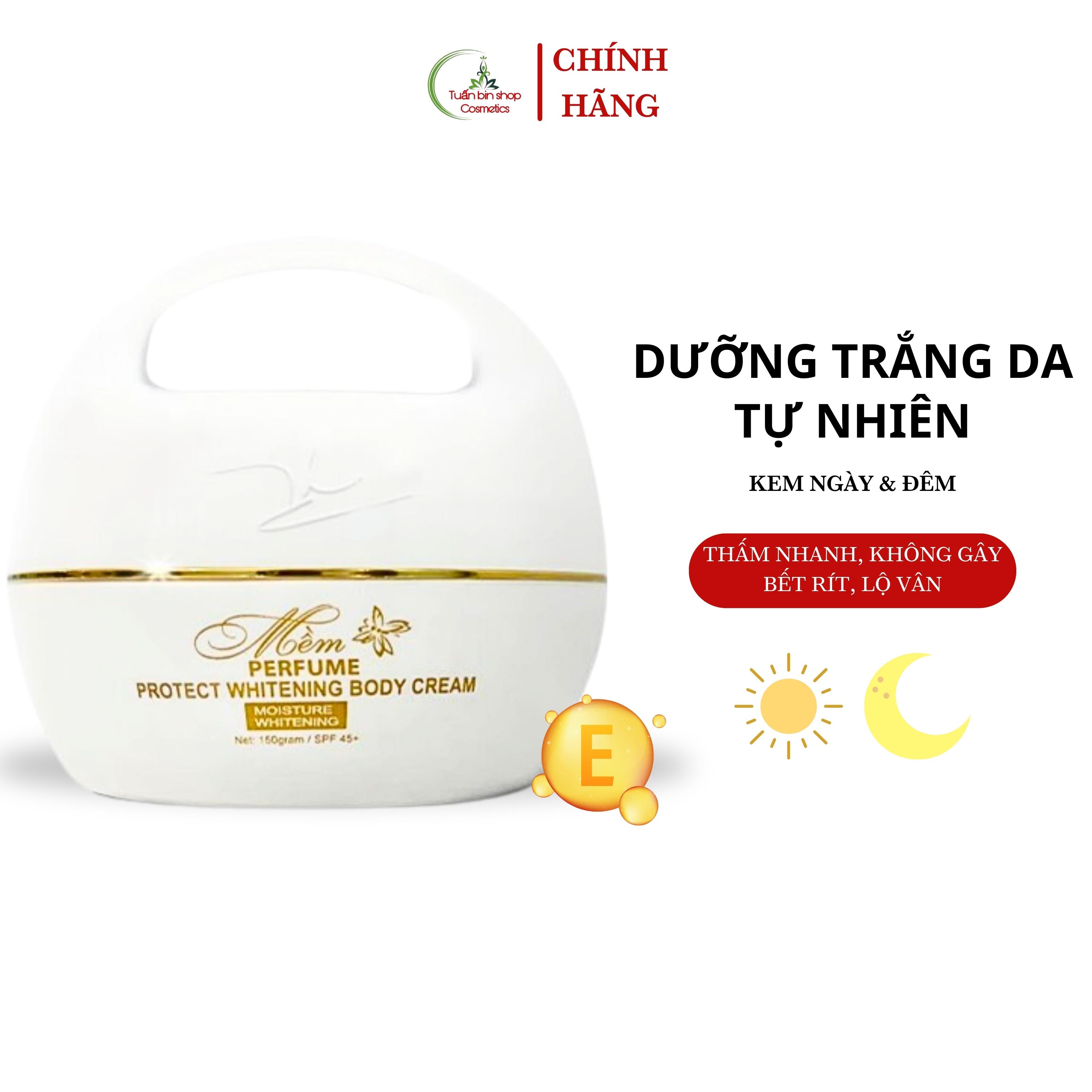 Combo Kem body mềm Acosmetics và tắm trắng mềm nước hoa, dưỡng trắng da toàn thân 250g