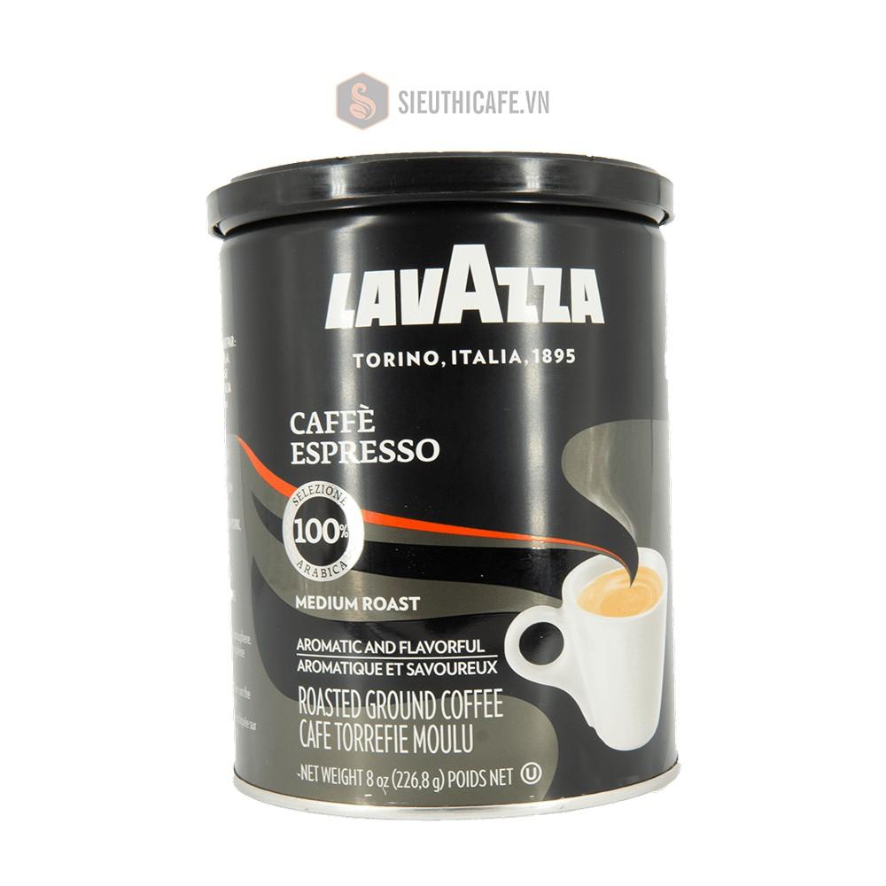 Cà Phê Bột Pha Máy LAVAZZA COFFEE ESPRESSO ITALIANO – ĐỘ ĐẬM : 5/10. Hương hoa và trái cây