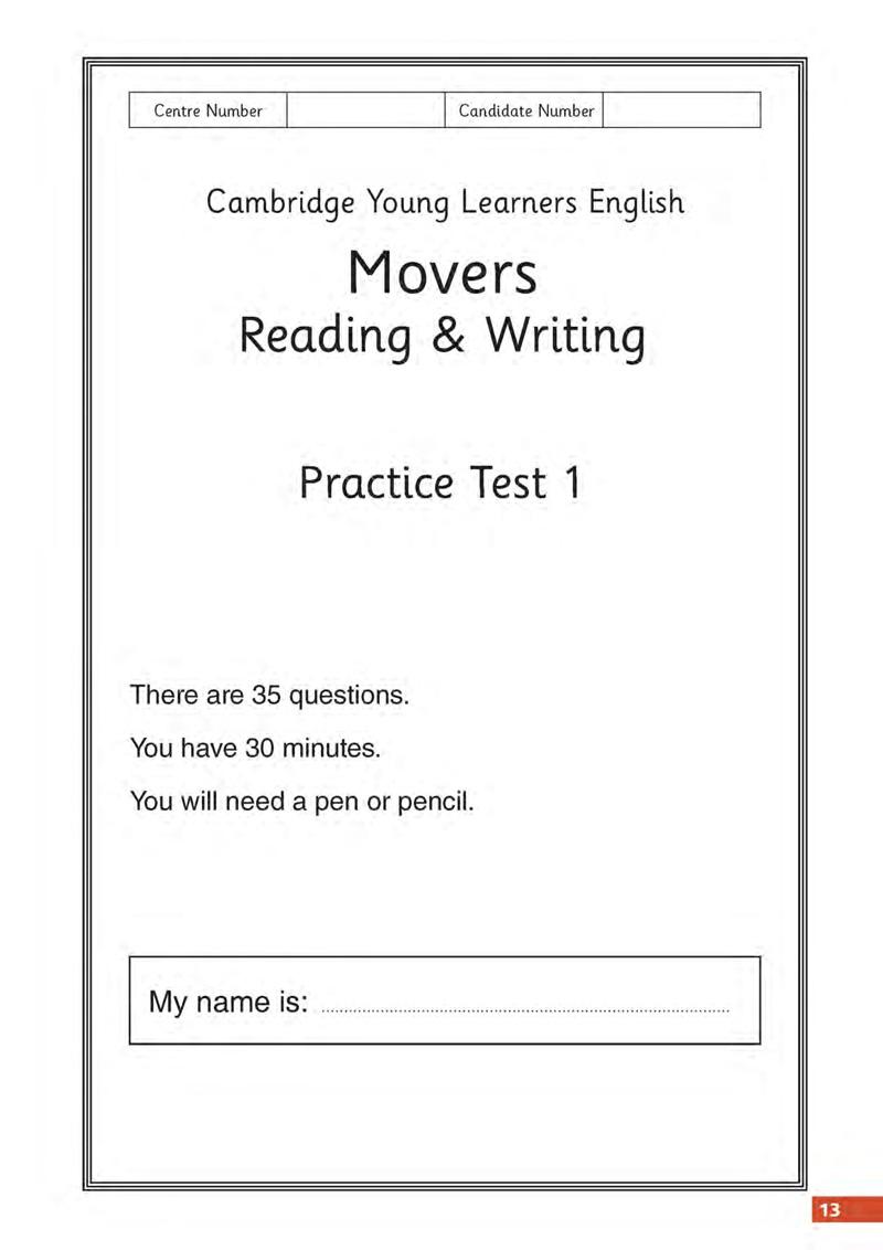Succeed In Cambridge English: Movers 8