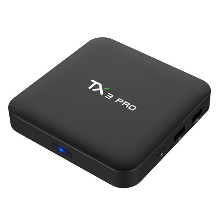 Android Tivi Box Tanix TX3 Pro - Chip Lõi Tứ S905 - Ram 1 GB - Rom 8 GB - Hàng Nhập Khẩu