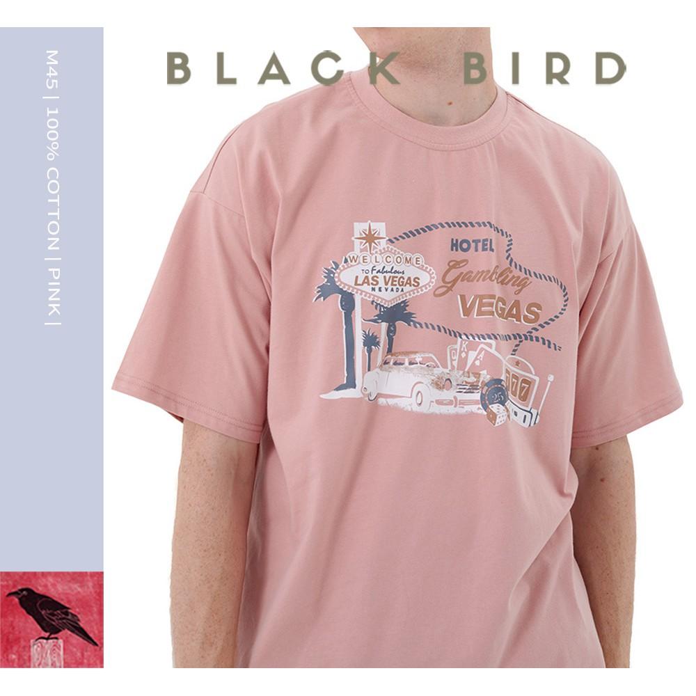 ÁO PHÔNG NAM NỮ M45 | PINK VEGAS