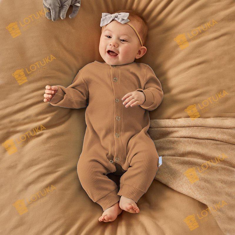 Body dài tay cho bé chất Len Tăm siêu mềm mịn ấm áp, mẫu Quần áo trẻ em sơ sinh từ 0-12 tháng tuổi