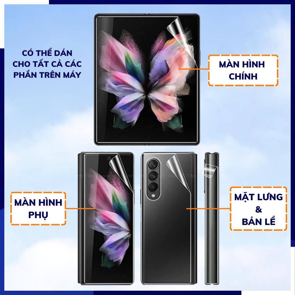 dán màn hình z fold 4 fold 3 fold 2 flip 4 flip 3 dẻo trong suốt 3 lớp dễ dán phụ kiện điện thoại huỳnh tân store