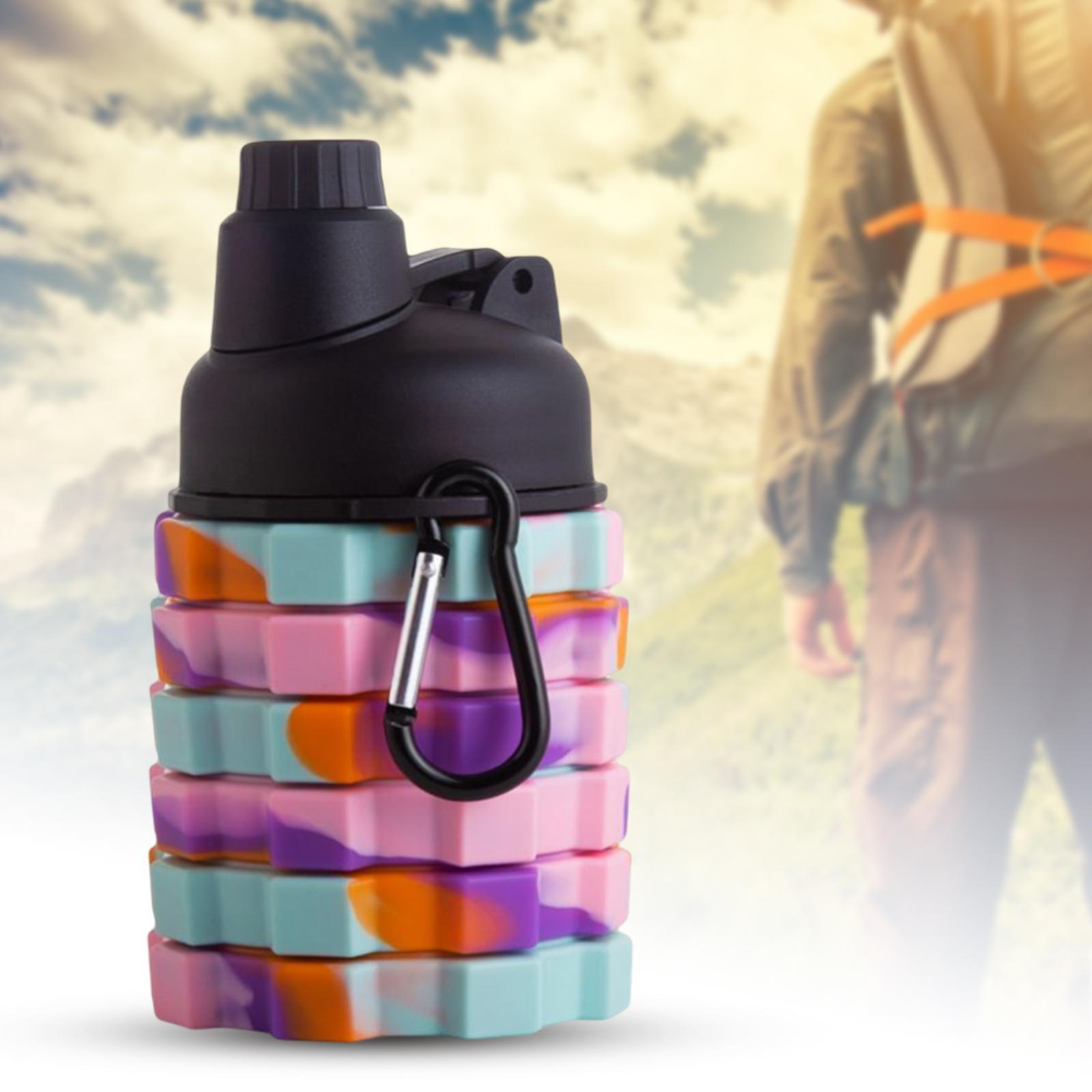 450ML Silicone Folding Water Cup Portable Outdoors Drinking Mug