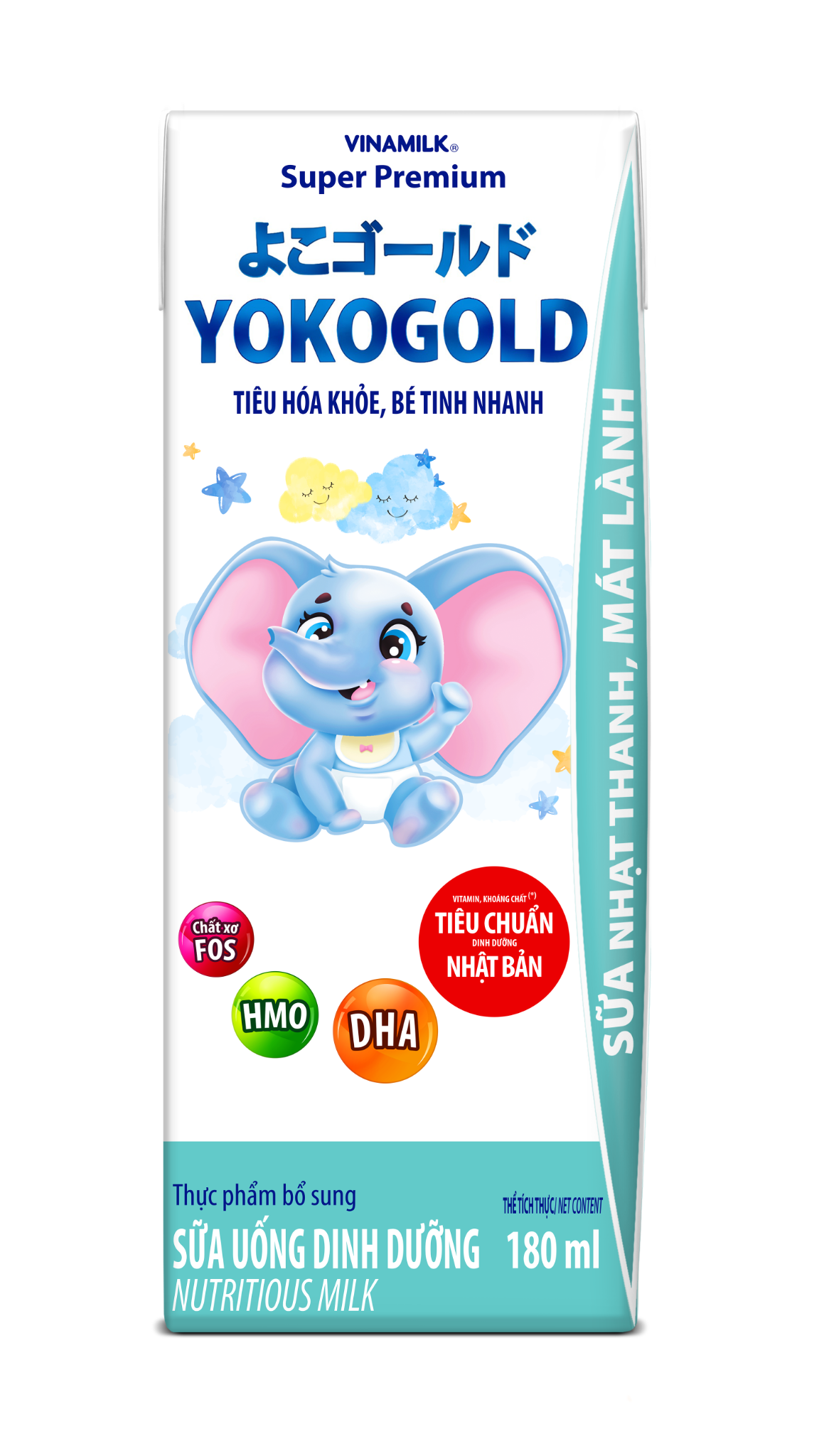 COMBO 24 hộp SỮA BỘT PHA SẴN VINAMILK YOKO GOLD Hộp 180ml