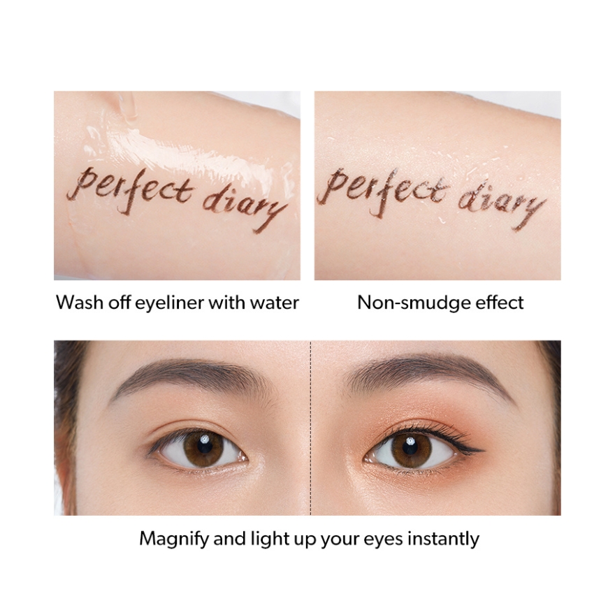 Bút Kẻ Mắt Perfect Diary Slim Long-Lasting Liquid Eyeliner 0.5g