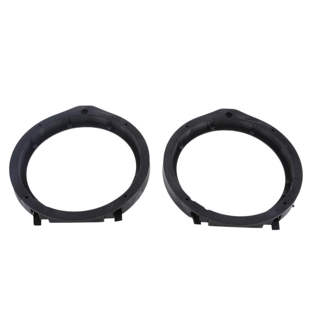 2x2pcs 6.5 inch Audio Stereo Speaker Spacers Adaptor for Honda Civic, Accord