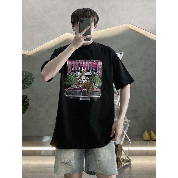 Áo thun unisex áo thun cotton in hoạ tiết cao cấp