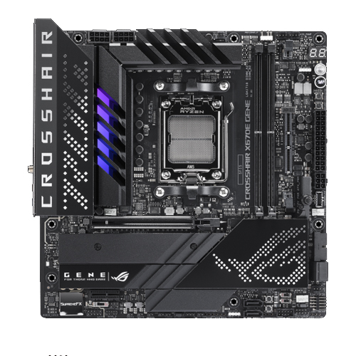 Bo mạch chủ Main ASUS ROG CROSSHAIR X670E GENE Socket AMD AM5 - Hàng Chính Hãng