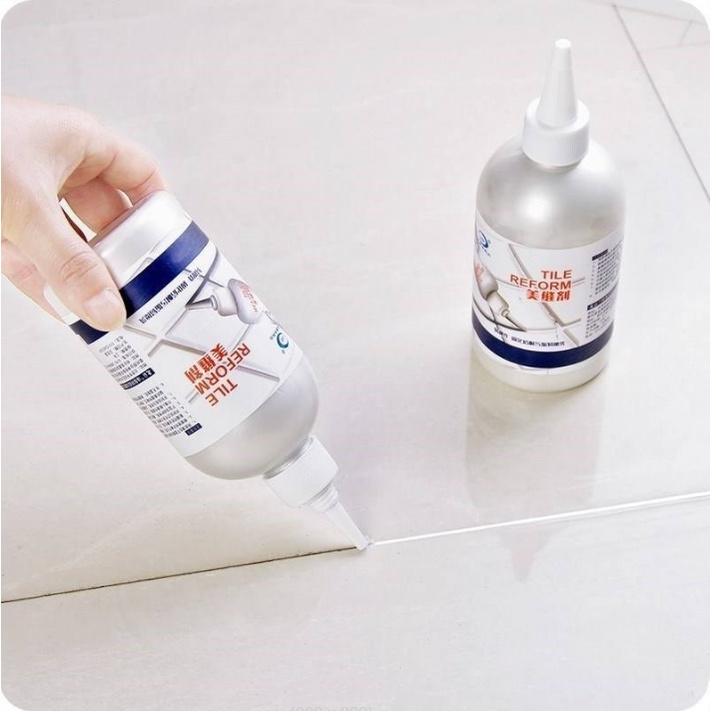 Sơn Kẻ Chỉ Gạch Màu Trắng TILE REFORM Chai 280ml Tiện Dụng H217