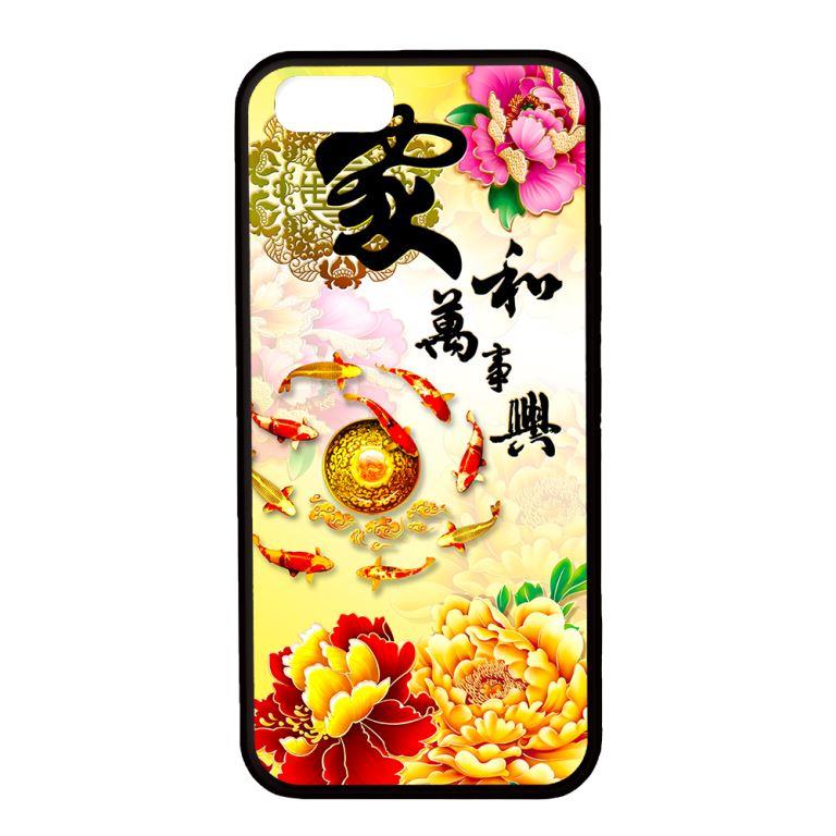 Ốp lưng dành cho điện thoại Iphone 5/5s Cá Koi 1