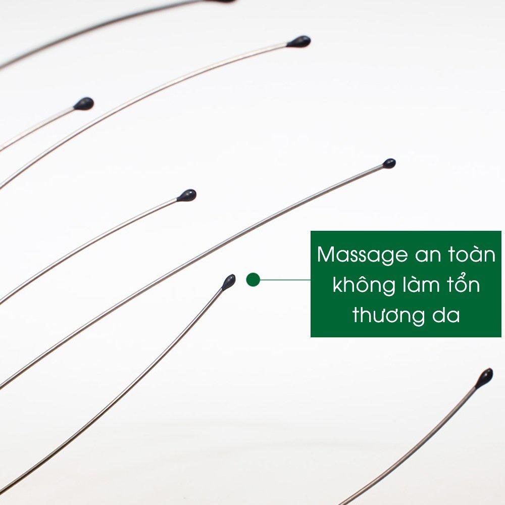 Cây dụng cụ massage đầu cực phê, cây mát xa đầu thư giãn thông minh, giúp cho trí nhớ tốt hơn, thần kinh thoải mái hơn